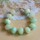 Amazonite Rondell Bracelet in Sterling Silver