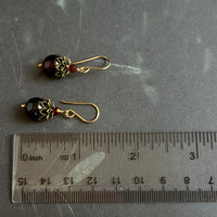 Garnet Earrings in 14K Gold Fill