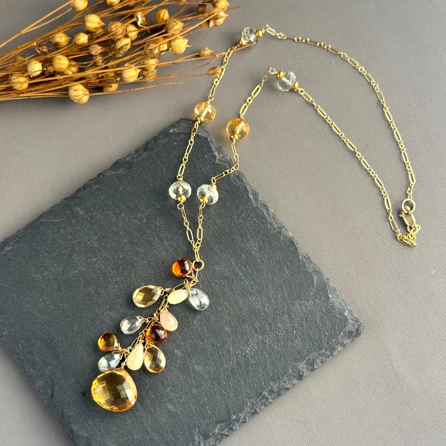 Semi-Precious Necklaces in 14K Gold Fill