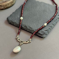 coin-pearl-garnet-necklace