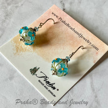 Load image into Gallery viewer, Grace Ma Lampwork Glass Bead Earrings in Sterling Silver
