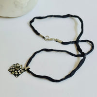 Clear Swarovski Crystal Marquis in Sterling Silver