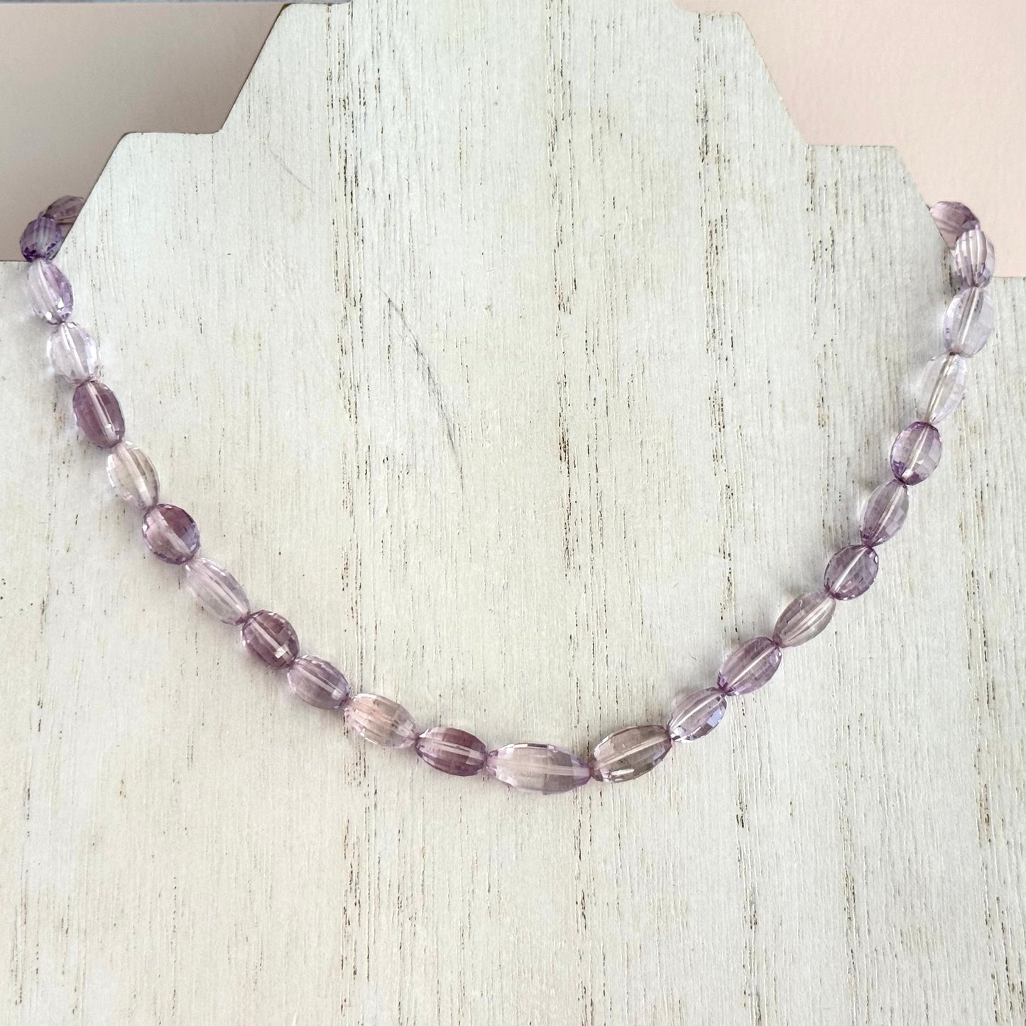 Amethyst and Ametrine Necklace in Sterling Silver