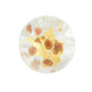 Murano Clear Luna Gold, Silver, Aventurina, Round, 12MM