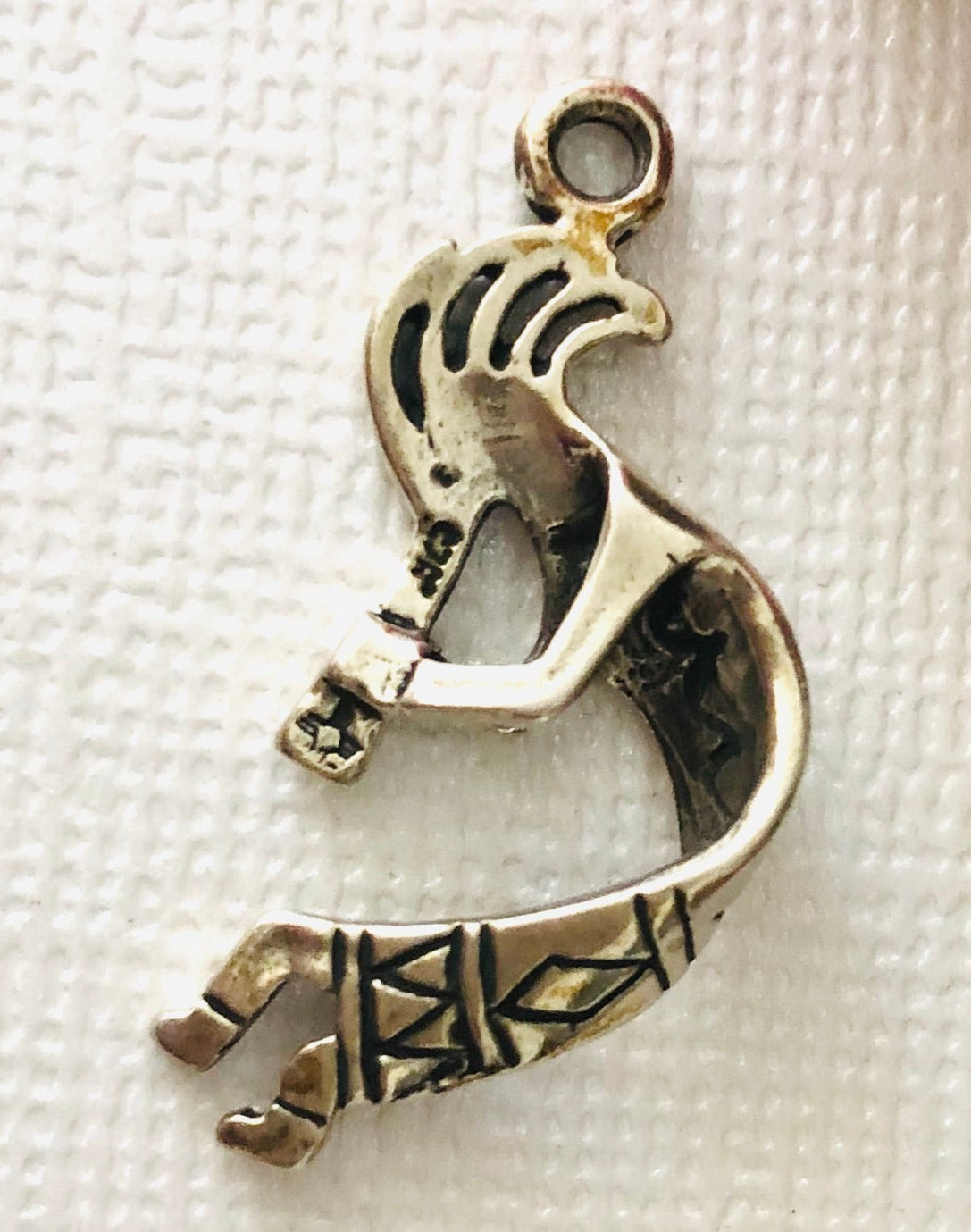 American Indian Sterling Silver Kokopelli Charm