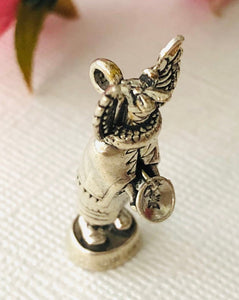 American Indian Sterling Silver 3-D Winged Medicine Man Charm