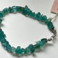 Apatite Chip Bracelet in Sterling Silver