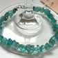 Apatite Chip Bracelet in Sterling Silver