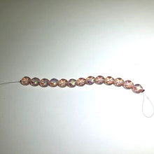 Load image into Gallery viewer, Pink Iridescent Odd-Shape Glass Beads, Czech 8MM
