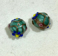 Czech Handmade Lampwork Bead 12MM Various Colors