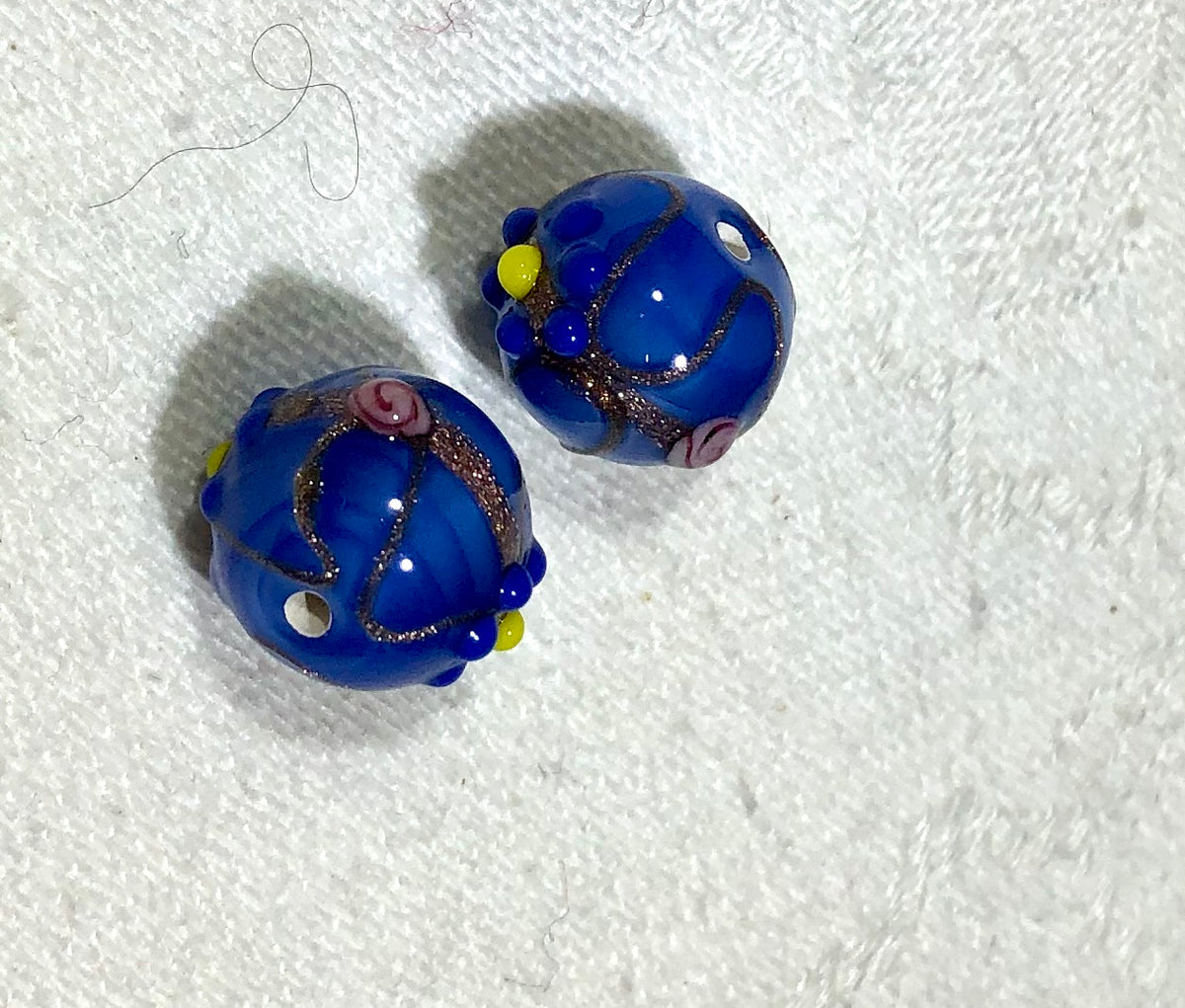 Czech Handmade Lampwork Bead 12MM Various Colors