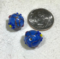 Czech Handmade Lampwork Bead 12MM Various Colors