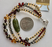 Three Strand Multi Gemstone Bracelet SPECIAL PRICE!