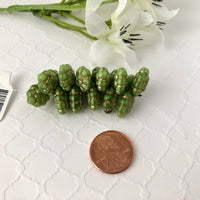 Grape Bunch Glass Beads, Various Colors, Czech 14MM x 10MM