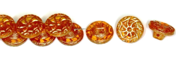 Czech Glass Buttons