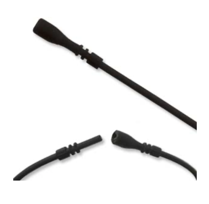 Unisex Silicone Cord Necklace