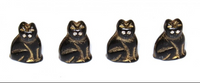 Czech Glass Cat Beads