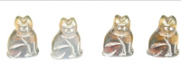 Czech Glass Cat Beads