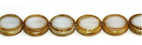 Czech Escooko Table Cut Glass Coin Beads