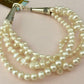 Freshwater Pearl Multi-Strand Bracelet in Sterling Silver