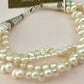 Freshwater Pearl Multi-Strand Bracelet in Sterling Silver