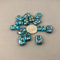 Czech Glass Rainbow Beads